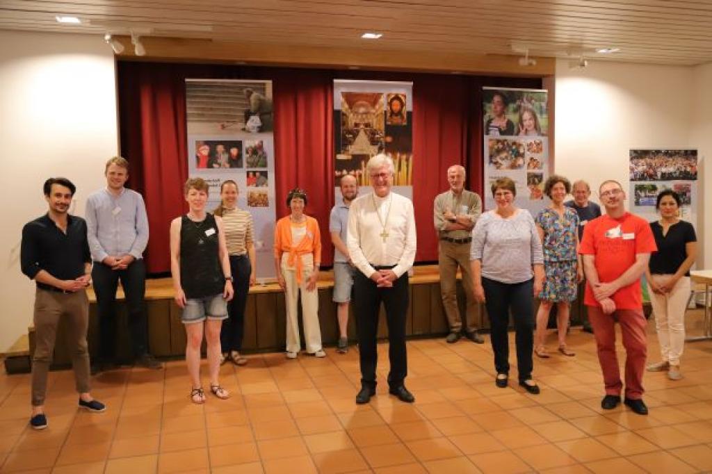 EKD-Ratsvorsitzender Bedford-Strohm besucht Sant'Egidio in München